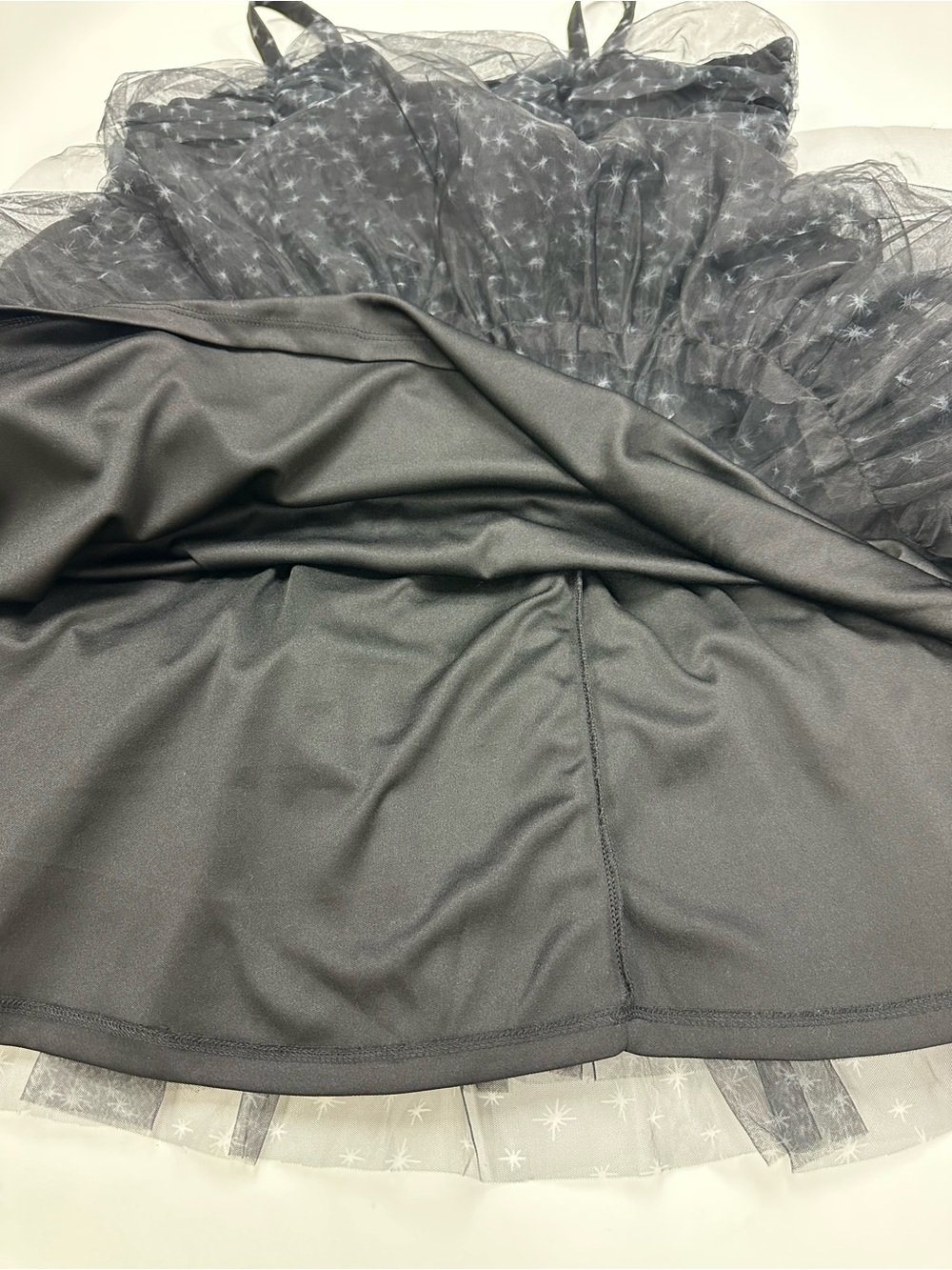 Torrid Retro Chic Ruched Tulle Mini Dress Size 22 - Picture 14 of 15